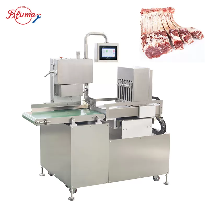 BC-330 Fully Automatic Bone Cutting Cutter Machine Spareribs Ribs Chopping Machine