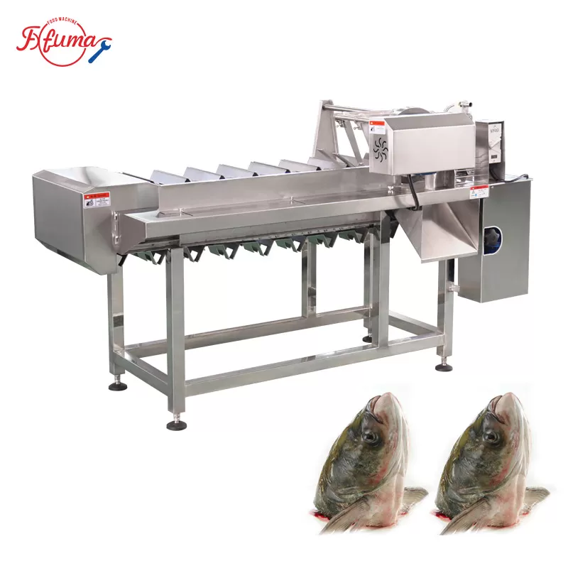 Fish head cutting machine fish sardine fish head cutter