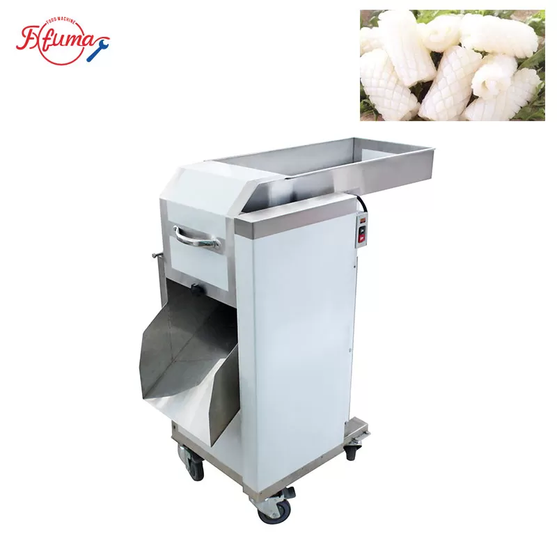 QY-18 Squid pineapple flower cutter machine
