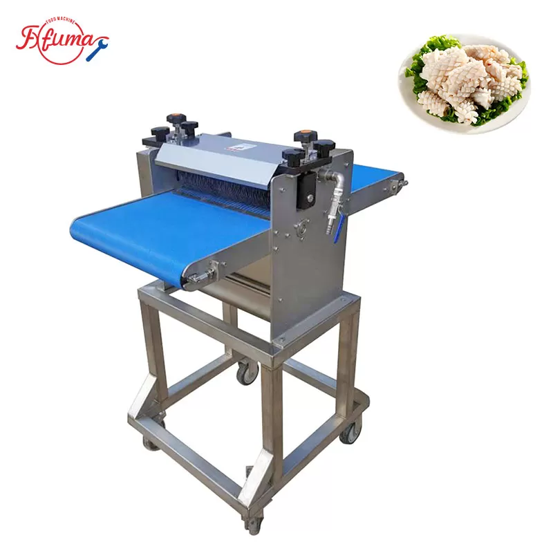 FGB-150 Squid pineapple flower cut machine fish fillet flower-cut equipment