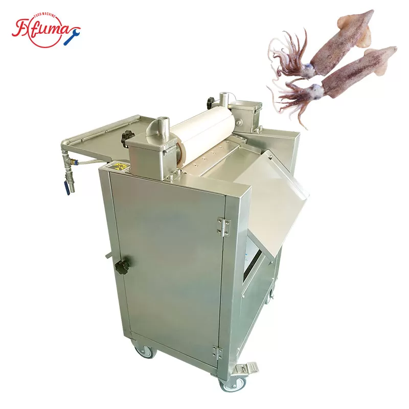 SQ-400 Squid peeling machine squid skin peeler machine