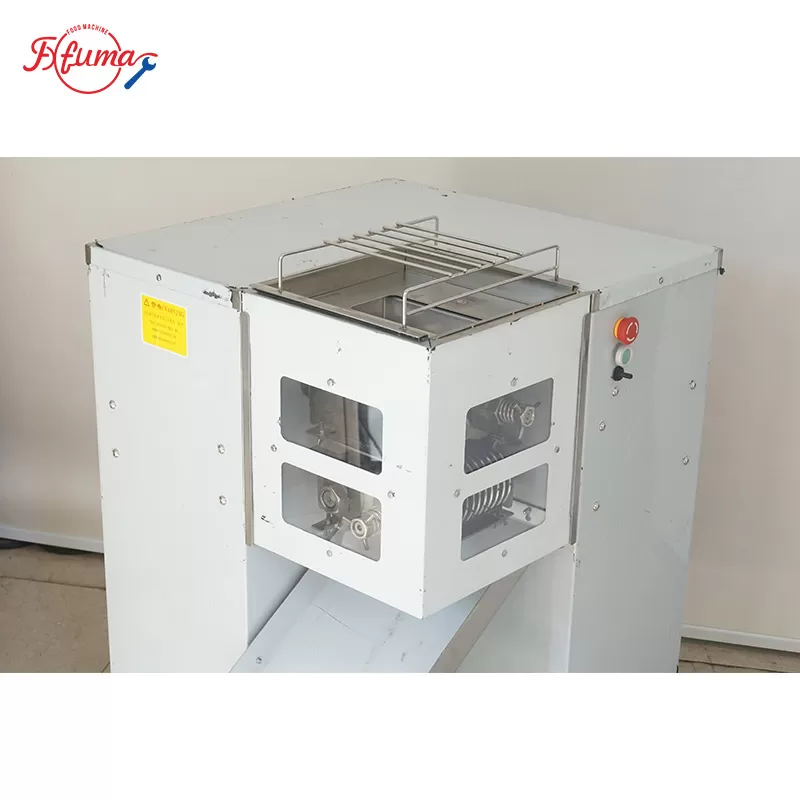 Meat strips cutter machine