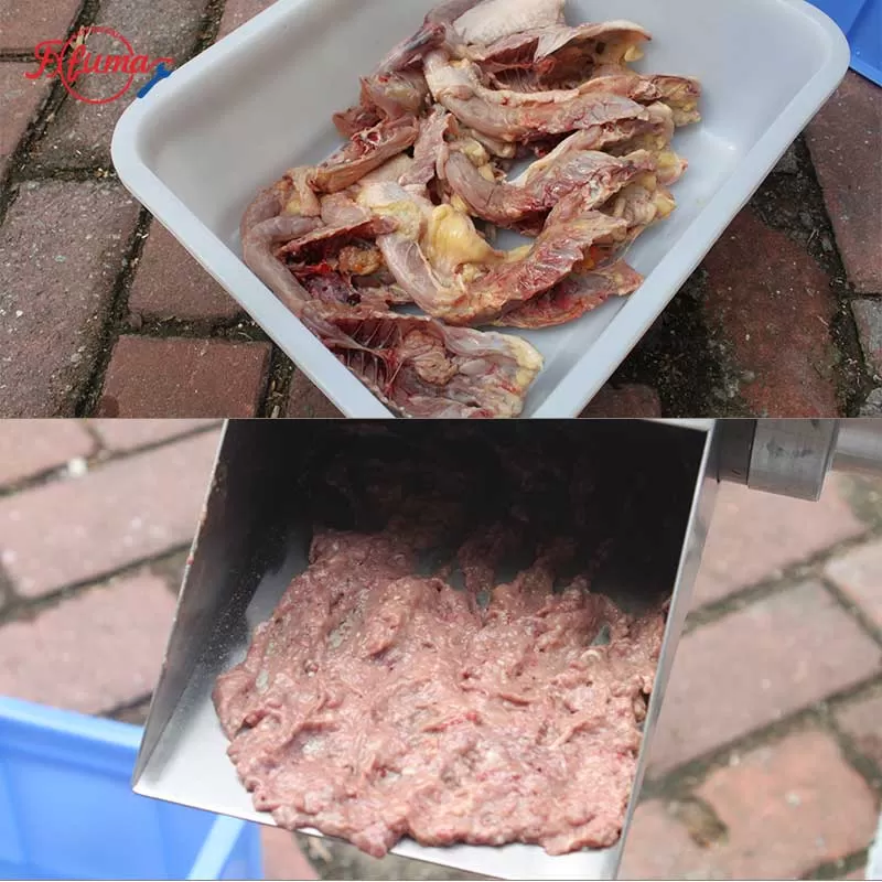 Chicken deboning machine