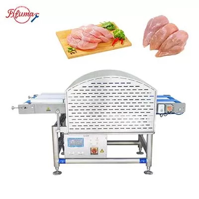 Double channel Chicken breast slicing machine chicken breast fillet machine