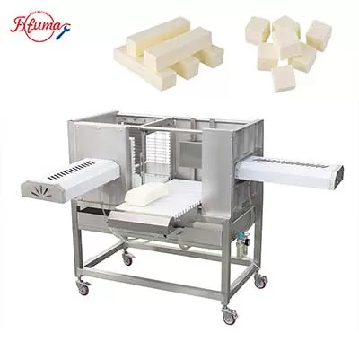 two stages cheese cutting machine