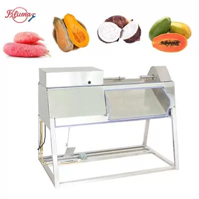 semi-automatic peeler for vegetable and fruit