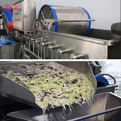 salad kit processing line