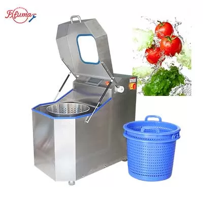FZHS-15 PLC Control Salad Tea Spinner Dryer Machine