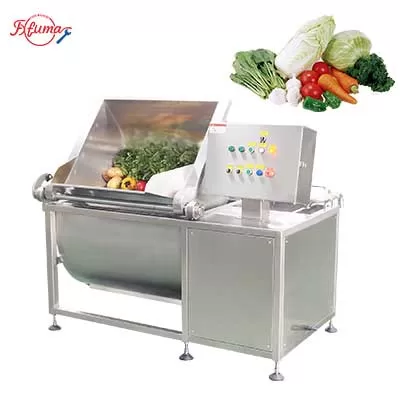 Auto-Discharge Fruit and Vegetable Bubbble Washer 