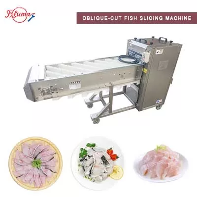 Diagonal Fish Slicer Machine
