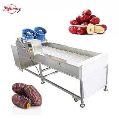dates cleaning and polishing machine