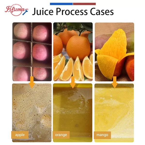juice pre-processing line