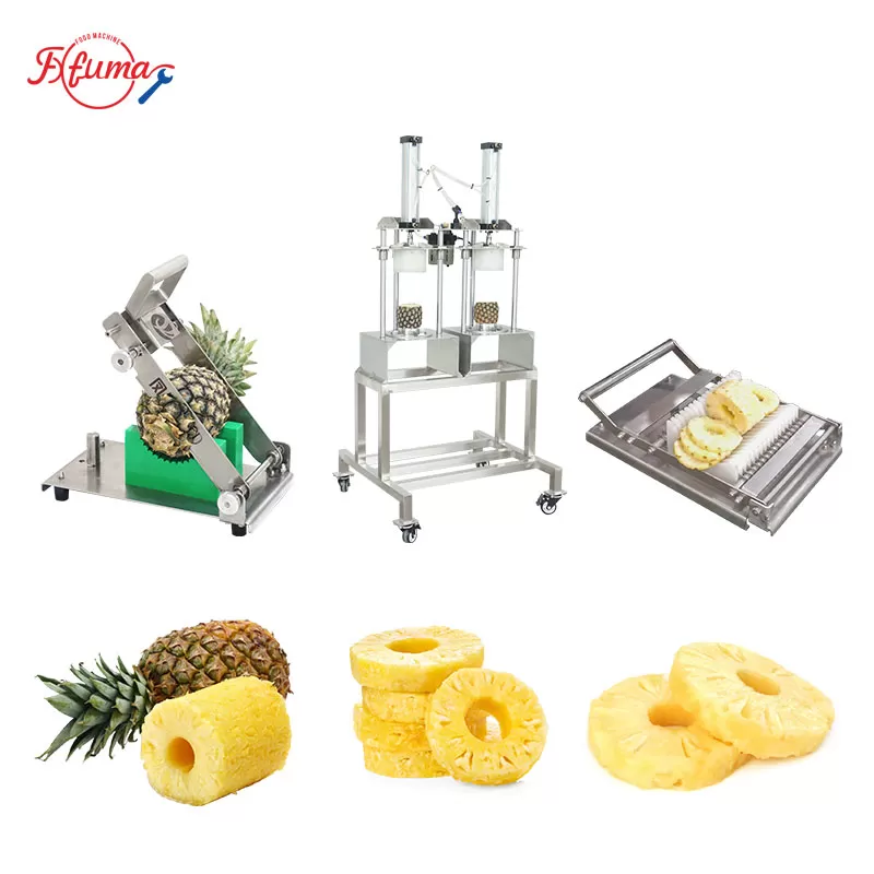 Semi-Automatic Pineapple Processing Line for Pineapple Rings