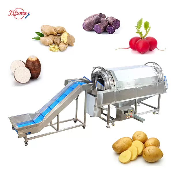 vegetable drum washer machine