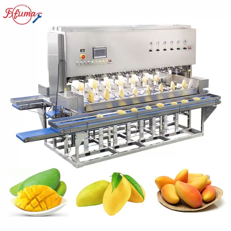 8/16 Heads Mango Peeling Machine