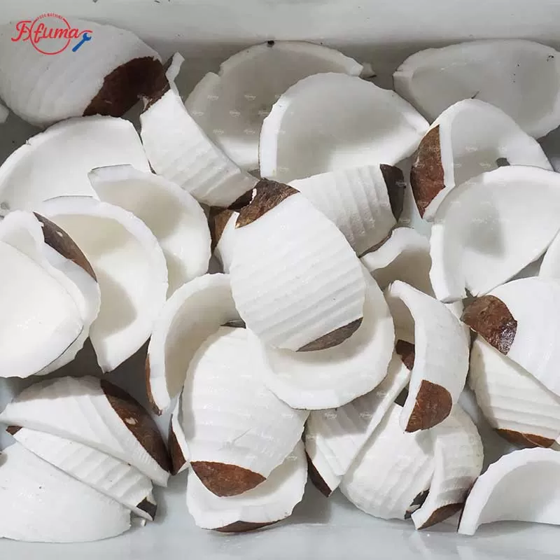 customized coconut peeling washing line