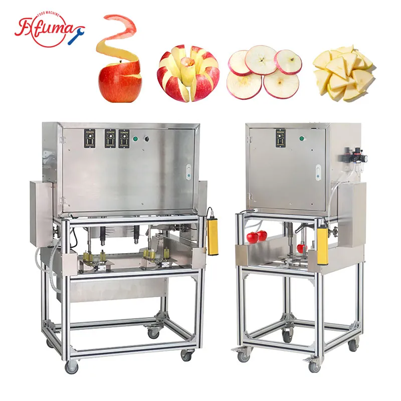 4 in 1 Apple Peeling Coring Slicing Chunks Cutting Machine