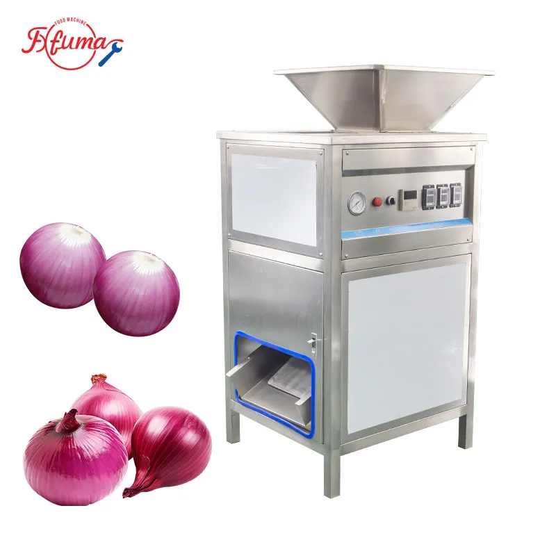 Onion Peeler Machine - Large Inlet Hopper FX-128-3A