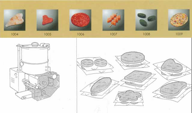 FX-2000 burger patty machine