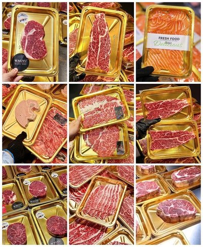 Rotary-Type tray vacuum skin packing machine