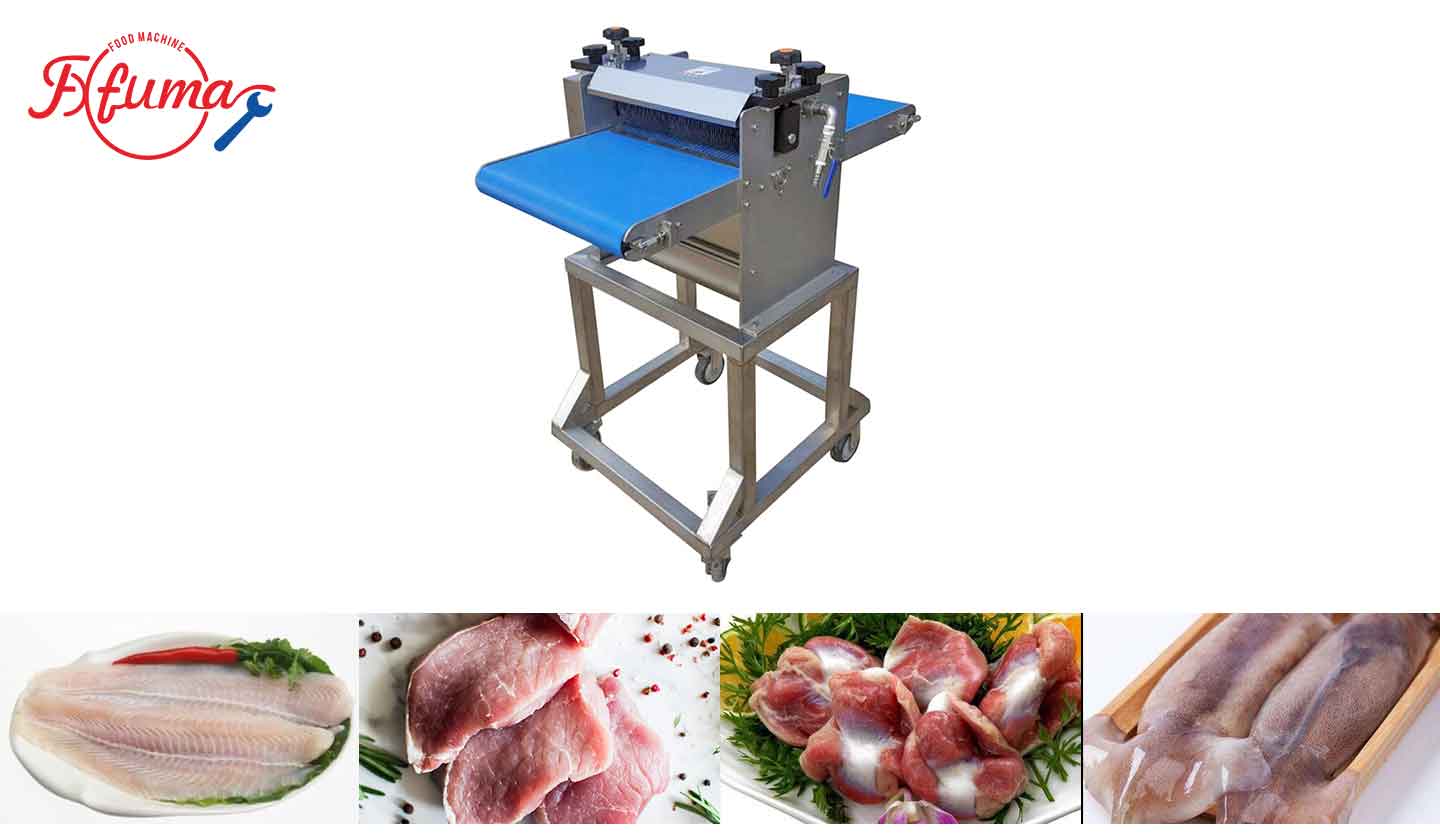 FGB-150 Squid pineapple flower cut machine fish fillet flower-cut equipment