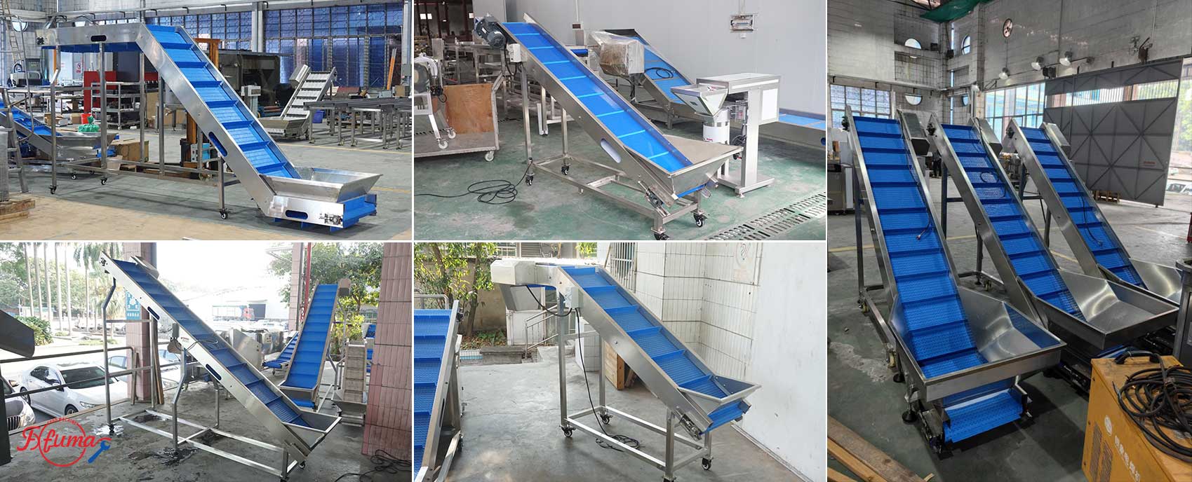 Food Grade Incline Conveyor