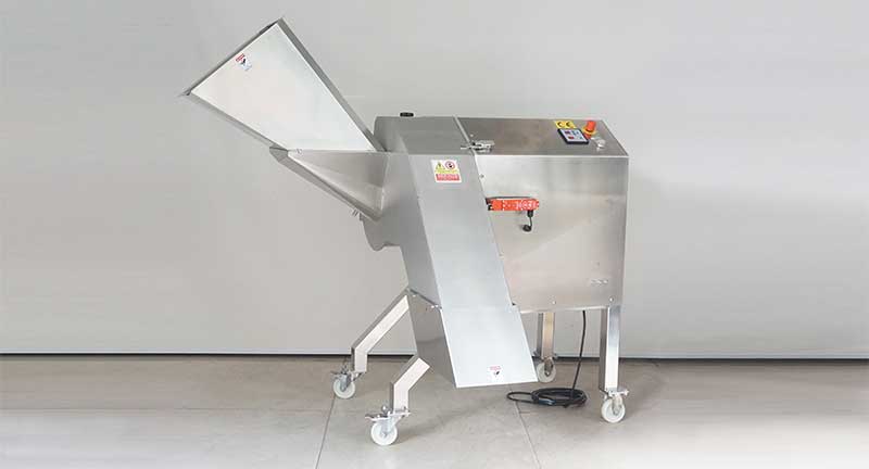 Frozen meat dicer machine cube meat dicing machine