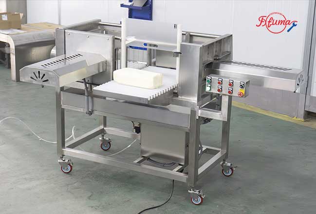 Pneumatic Two-Stage Block Cheese Cutter