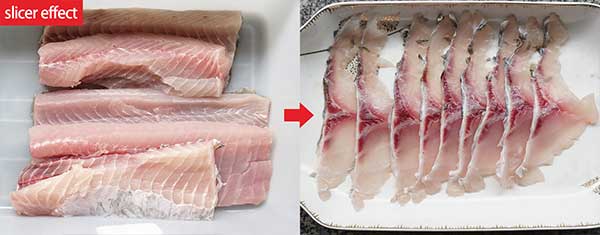 Fish slicer machine Fish cutting machine