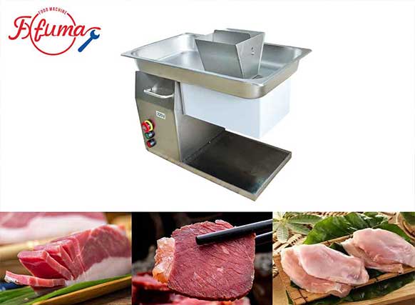 QWS-1 Electric meat slicer and strips cutter