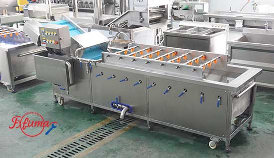 WA-2000 Fruit Vegetable Washing Machine with High Pressure Spray