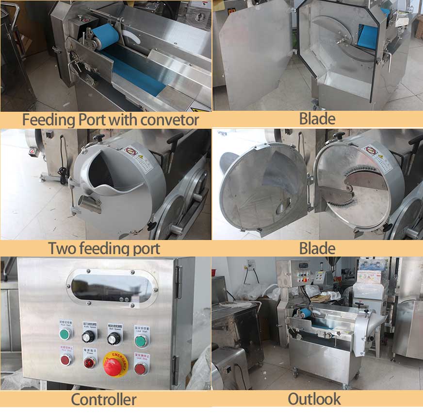 3 in 1 Vegetable Cutter Machine - Slicing, Dicing, Shredding