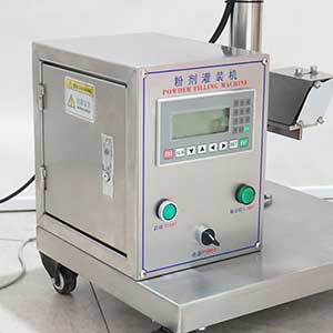 Semi Automatic Weighing and Filling Machine for Powder