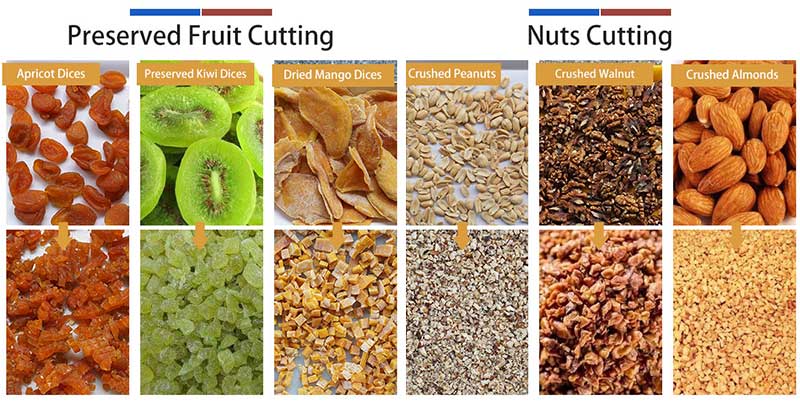 Commercial Candied Fruits/Nuts Cutting Chopping Machine