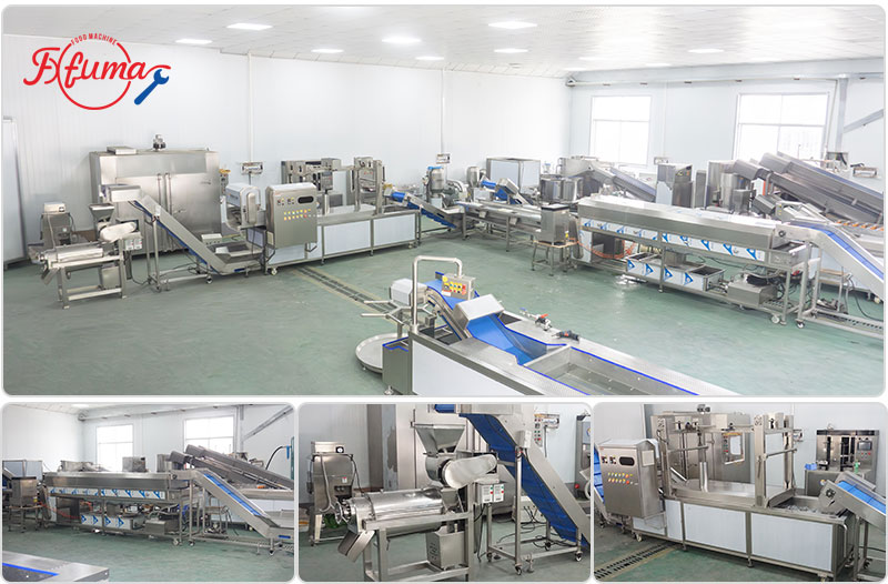 Customizable Vegetable and Fruit Juice Pre-Processing Line
