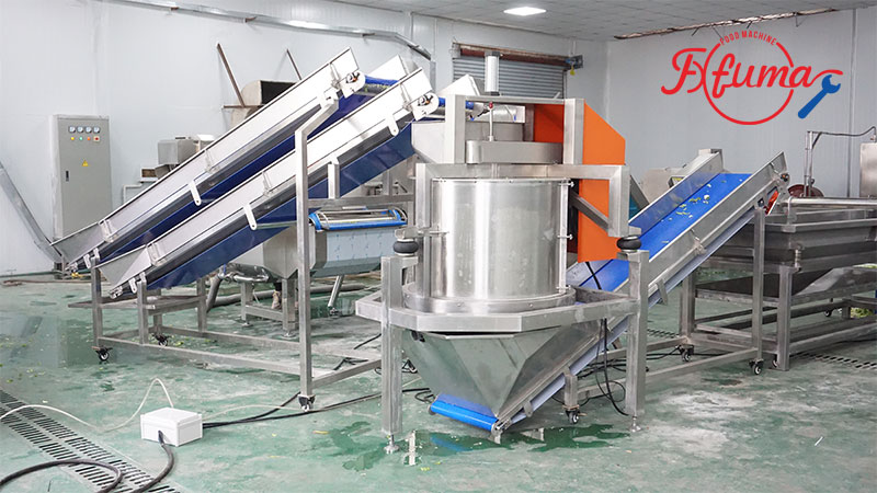 FZHS-450 Continuous Salad Vegetable Centrifuge