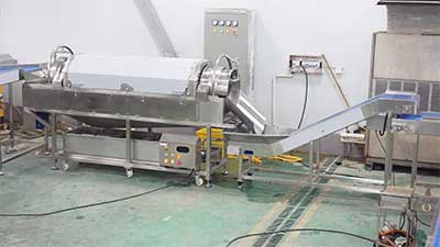 Potato Washing, Peeling and Air Drying Line, Root Vegetable Processing Solution